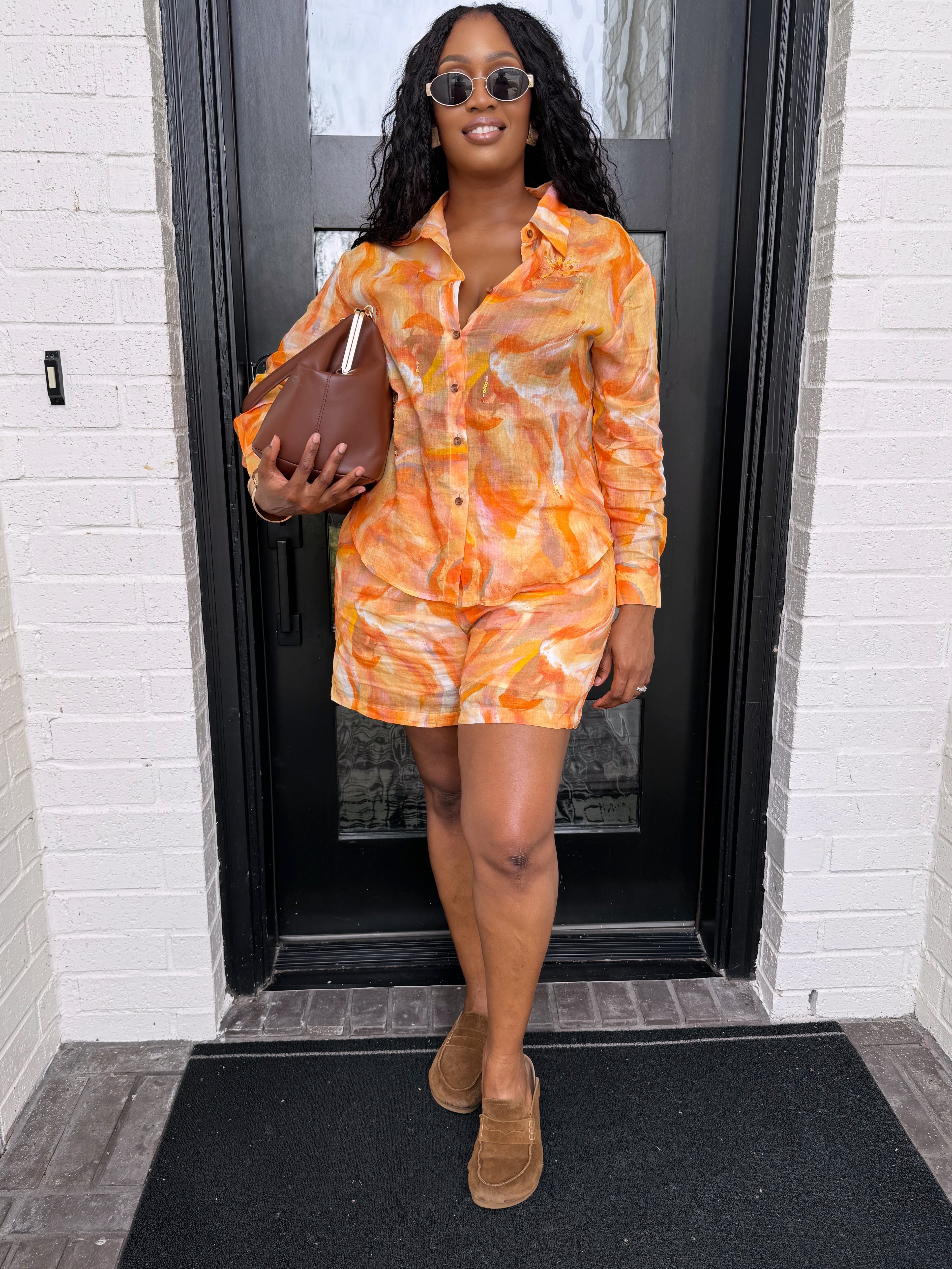Leilani orange set