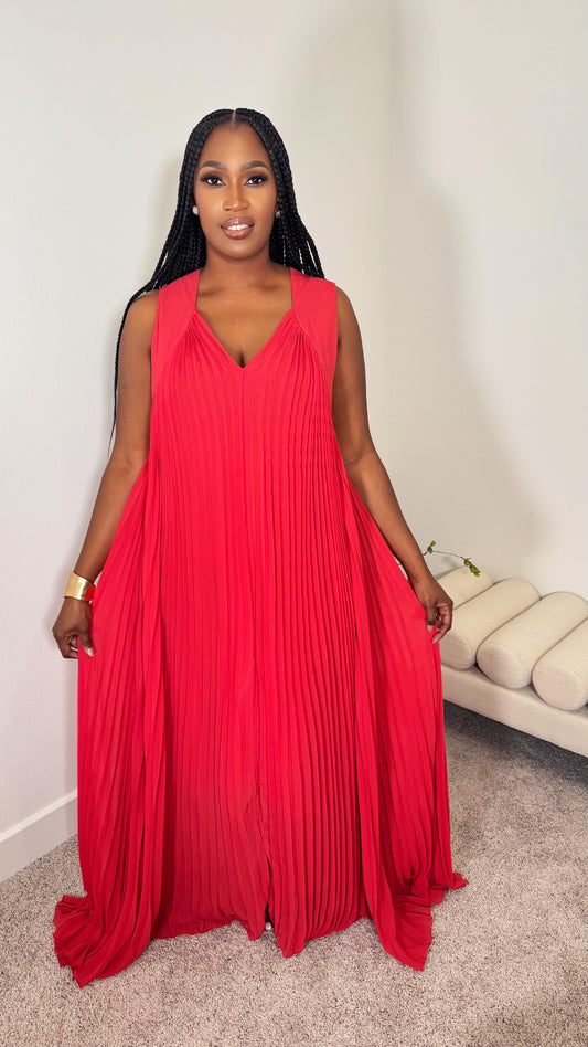 Nelly pleat dress